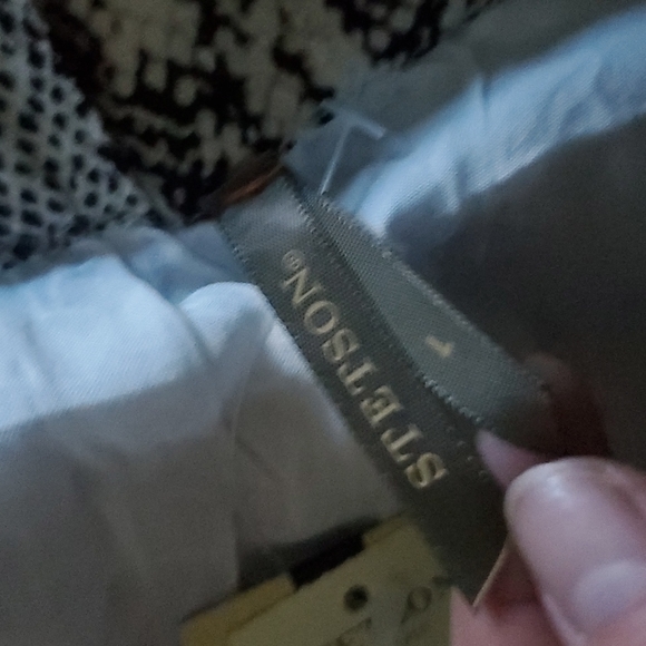 Stunning Stetson Snake Print High Waist Wide Leg Pant Size L; NWT - Picture 5 of 6